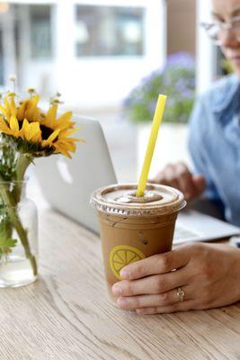 Mexican Mocha with nitro cold-brew coffee