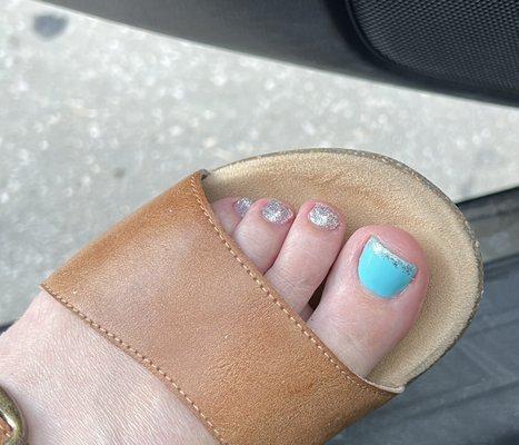 Toes were not Bad!