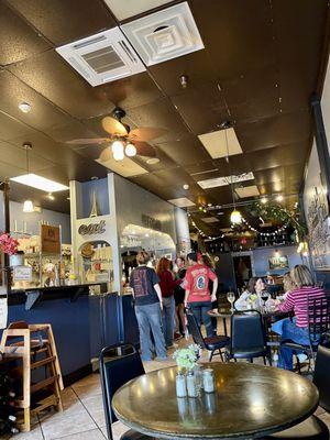 Interior, order at the counter