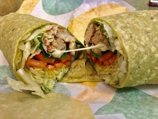 Chicken rotisserie wrap