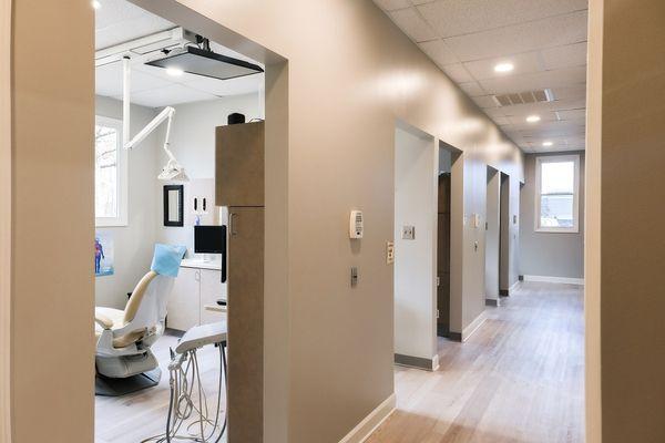 Operatories at Waxhaw dentist Strive Dental Studio