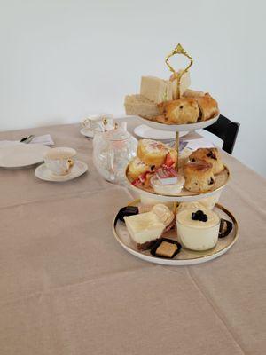 Formal tea service