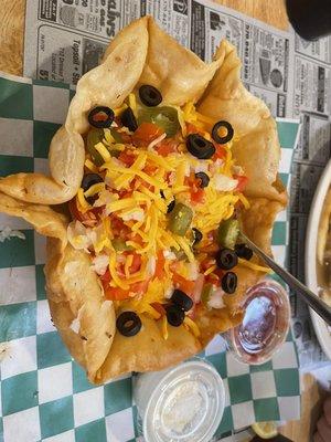 Nacho salad