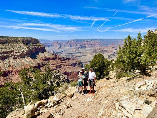 Patrick took us below the rim for a hike and is an amazing photographer!