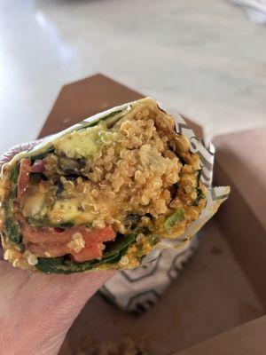 Vegan power wrap