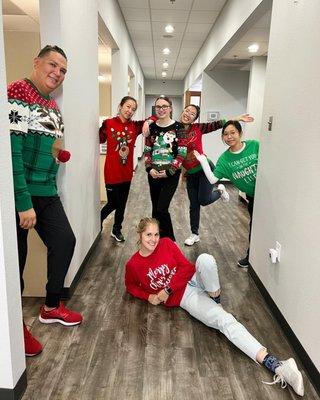 MERRY CHRISTMAS  from our crazy amazing team!