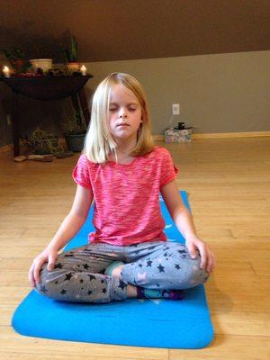 Children's Yoga Class in our studio