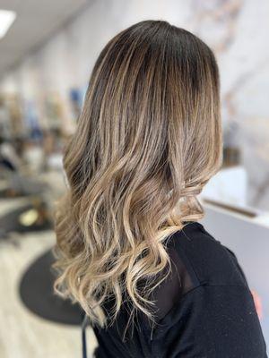 Balayage and style