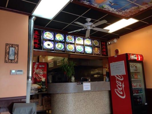 Inside of restaurant.  Nice and clean.