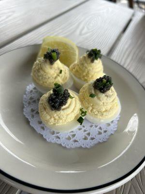 Caviar Deviled Eggs