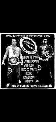 Train directly with a bjj black belt, Karate Black Belt