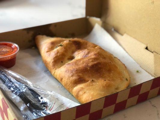 All Meat Calzone