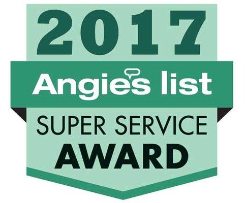 This makes our fourth Super Service Award in a row.  We're pretty proud of this: we've only been advertising with them for 4.5 years!  :)