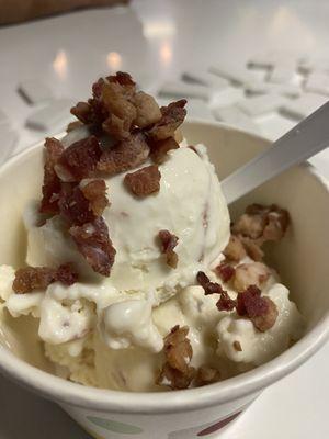 Sweet Maple Bacon Ice Cream