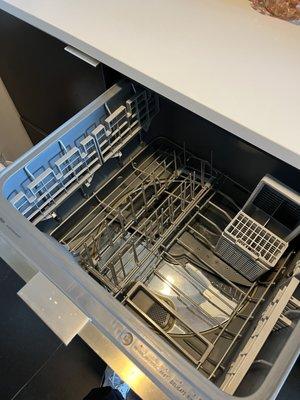 Dishwasher in the room.