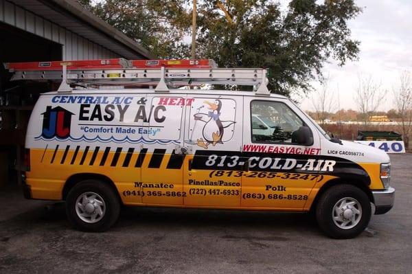 One of the Easy AC Repair Vehicles