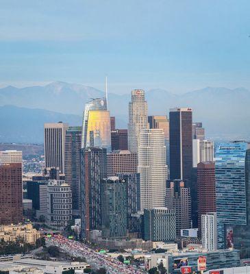 Our Los Angeles skyline keeps getting nicer! Our courier drivers have delivered to every building you see.