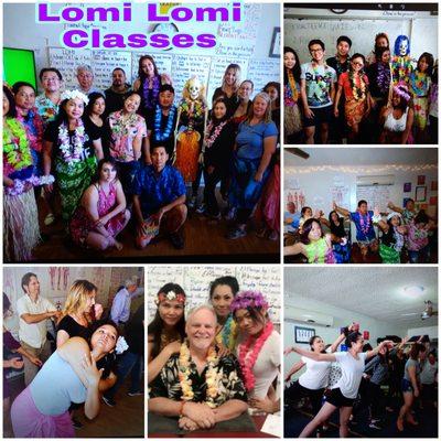 Advanced Class Lomi Lomi in A2Z Health Family of Massage School.