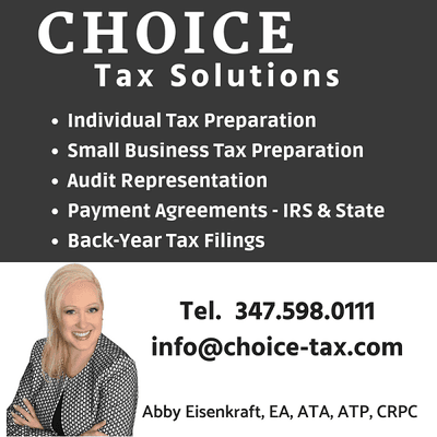 Still need to file your taxes?  Contact Choice Tax Solutions:  info@choice-tax.com.