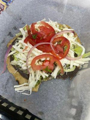 Tostada de queso