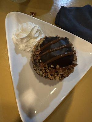 Chocolate peanut butter bomb