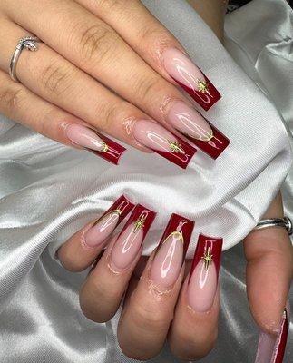 Gelx with French tip