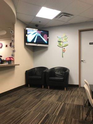 Nice waiting room