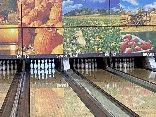 Bowling lanes