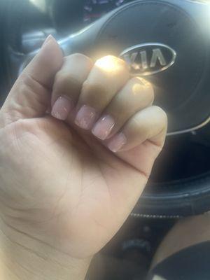 Fixed beautiful by Q NAILS! Higher recommend you try them