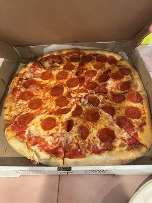 Pepperoni pizza