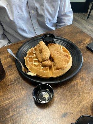 Chicken & waffles