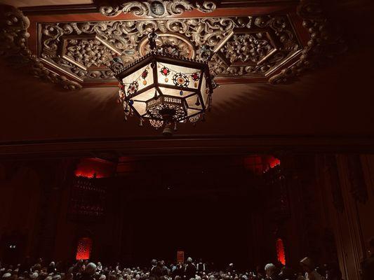 Gorgeous old theater.