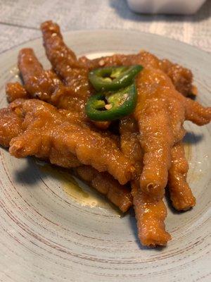 Chicken feet