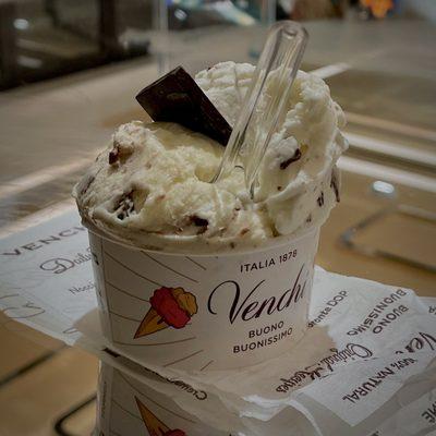 Regular cup comes with two flavors. Chose Tiramisu & Stracciatella. $6.95 + tax + tip