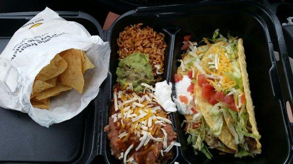 To go taco platter!