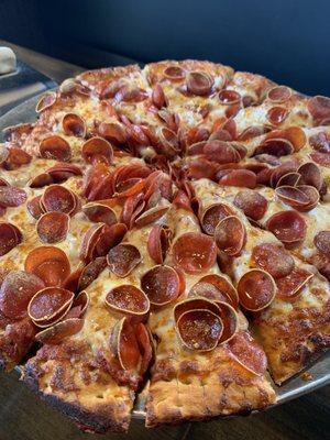 Pepperoni pizza