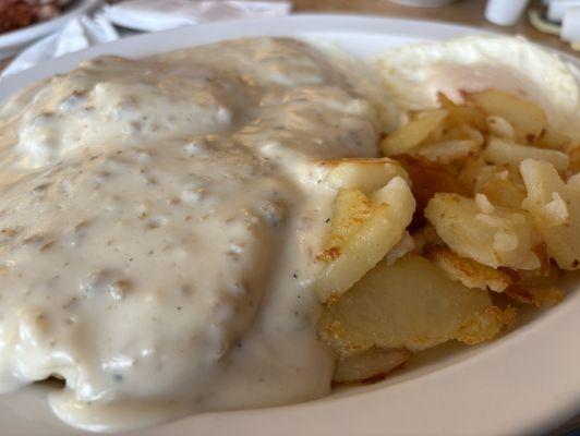 Biscuits and gravy