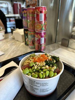 Small Poke Bowl (2 Scoops)