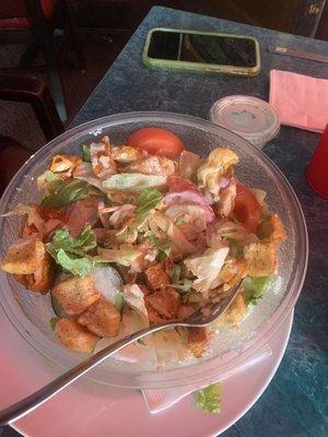 Buffalo chicken salad