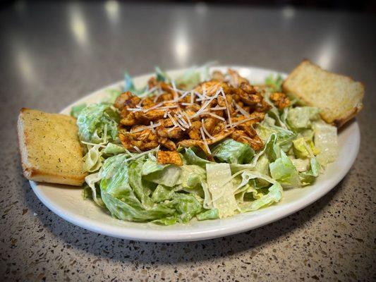 Spicy Chicken Caesar Salad