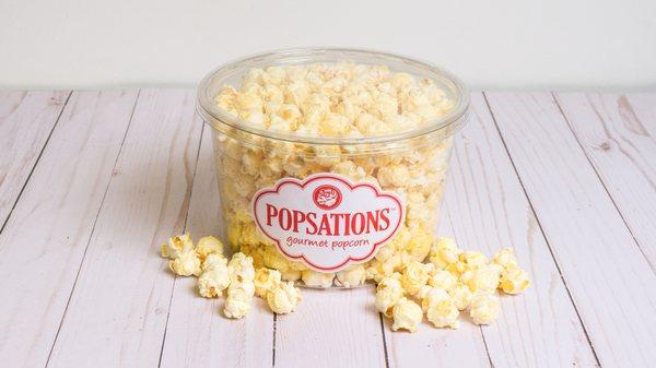 Kettle Corn popcorn tub