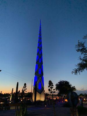 The famous FLW Spire