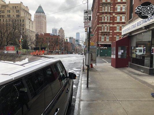 57th & 9th, deserted, 3/19/20.