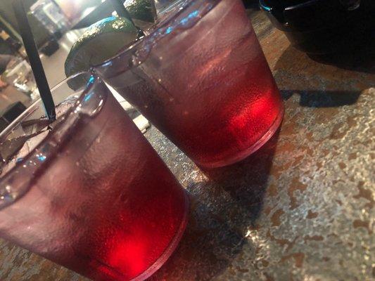 Cranberry vodka at the bar. Two limes please! Fun place to come hang for special events!!