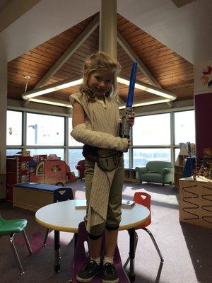 Star Wars dress up day.