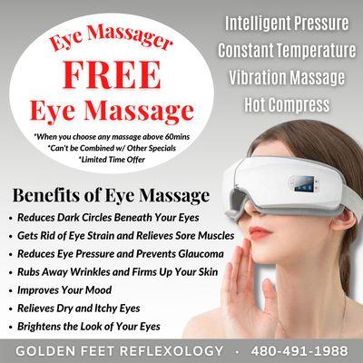 Free Eye Massage!