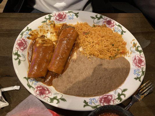 beef enchiladas