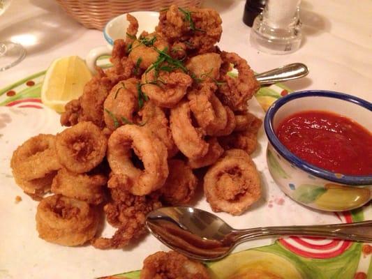 Calamari. Really good!