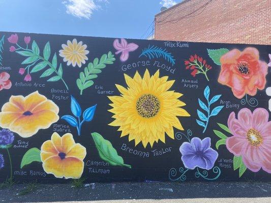 Every name on this wall is a person who has died at the hands of police officers