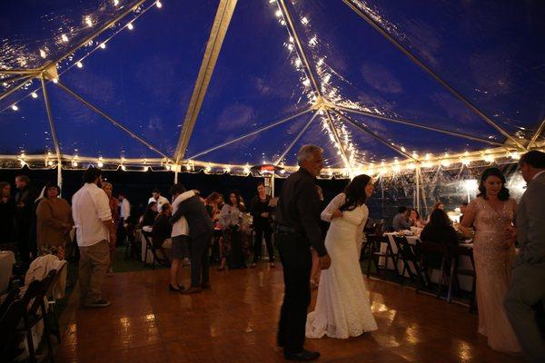 All Occasion Party Rentals we rent all your party equipment need tables, Chairs, Linens, Dance Floors, Tent and mach moor Clear tent